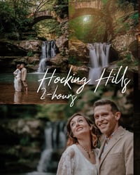 Image 1 of Hocking Hills 2-Hour Sunset Session or Wedding