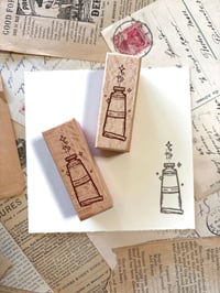 Image 1 of Paint Tube Rubber Stamp