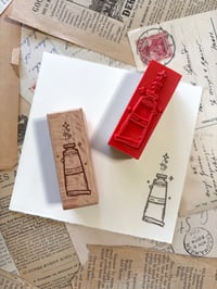 Image 2 of Paint Tube Rubber Stamp