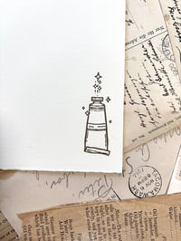 Image 4 of Paint Tube Rubber Stamp