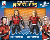 Image 4 of **IN STOCK** MATT & JEFF HARDY BONE CRUSHING WRESTLERS SERIES 2 FIGURES SET BY FC TOYS