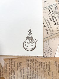Image 4 of Potion Ink Bottle Rubber Stamp