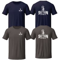 SPIRIT WEAR GRAY OR NAVY KNIGHT TEE