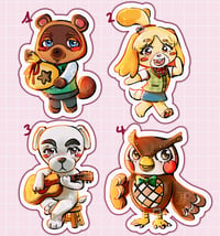 ANIMAL CROSSING STICKERS