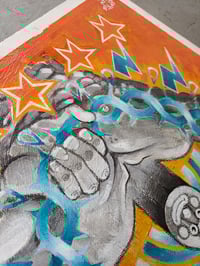 Image 3 of electro shock blues // 2025 original painting