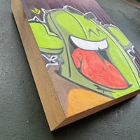 Image 2 of 'Wheee...' - CactusClan drawing on wood