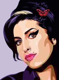 Amy Winehouse Pop Art Print - image 1