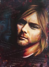 Kurt Cobain Art Print - image 1