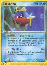 Carvanha - Ruby and Sapphire - Lightly Played