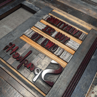 Image 5 of Spaghetti Letterpress Print