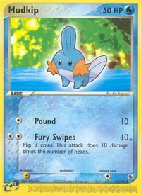 Mudkip - 60/109 - Ruby and Sapphire - Lightly Played