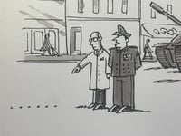 Image 2 of Original New Yorker cartoon “By Ant Standards.”