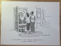 Image 1 of Original New Yorker cartoon “Christmas Crap”