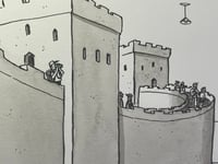 Image 3 of Original New Yorker cartoon “Great Wall of China”