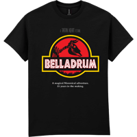 Image 4 of Bella '25 Jurassic Bella Adult T-Shirt (Black)