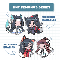 [PO] Tiny Kemono Series - Enamel Pins
