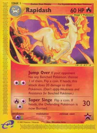 Rapidash (51) - WoTC Promo - Lightly Played