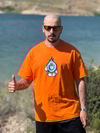 Image 2 of Flame Boi Tee Orange