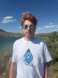 Image 2 of Flame Boi Tee Grey