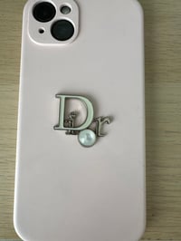 Image 2 of 1 x Silver Dior pearl charm (1 LEFT TO PURCHASE)