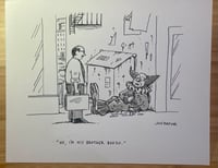 Image 1 of Original cartoon  from American Bystander “Boozo the Clown”