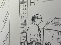 Image 4 of Original cartoon  from American Bystander “Boozo the Clown”