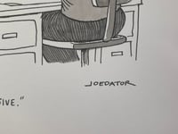 Image 2 of Original cartoon  from American Bystander “Kangaroo Résumé”
