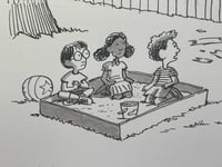 Image 3 of Original cartoon  from American Bystander “Kool Aid Man”
