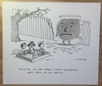 Image 1 of Original cartoon  from American Bystander “Kool Aid Man”