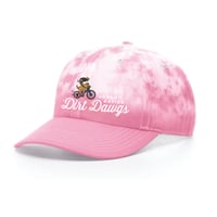 Adult Richardson Snapback Tie Dye pink