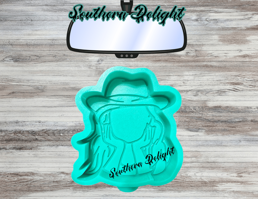 Image of Cowgirl Freshie Mold