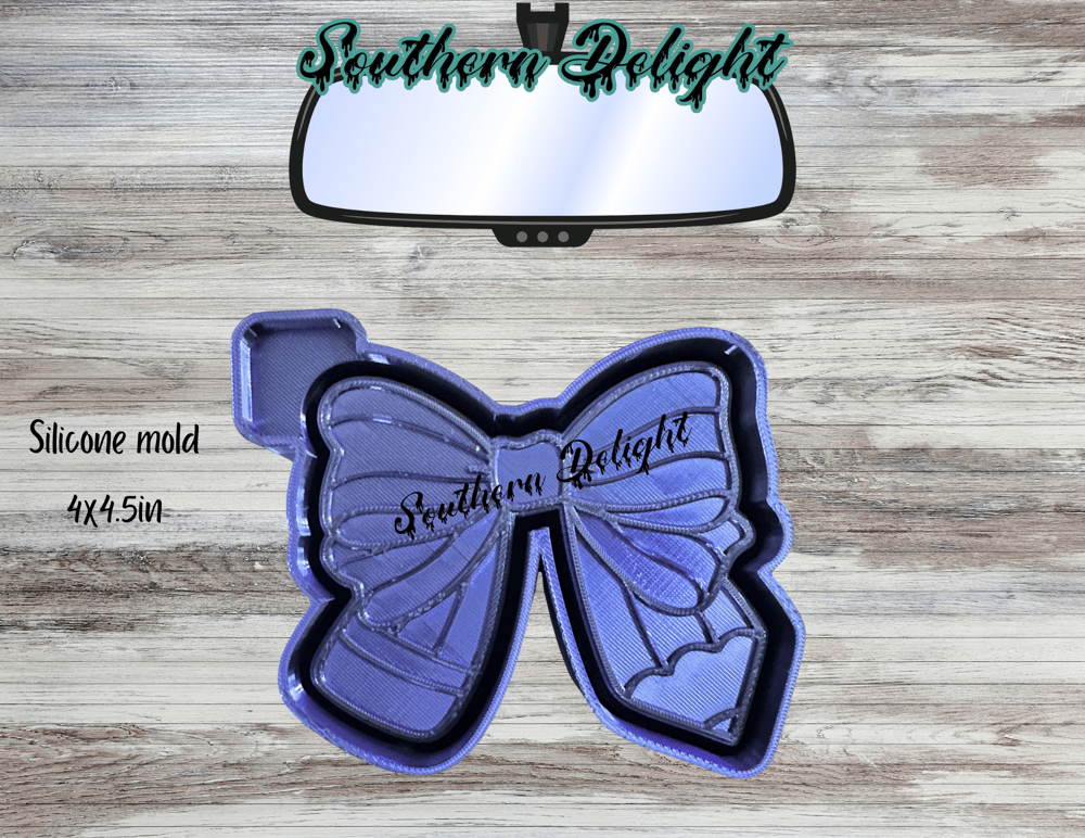 Image of Pencil Bow Freshie Mold