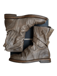Image 5 of Miharayasuhiro Twisted Leather Boots - 10