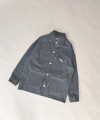 Image 3 of Simple Stripe Denim Chore
