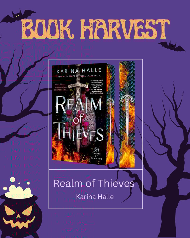 Image of  BOOK HARVEST PREORDER: Realm of Thieves and Grave Matter by Karina Halle 