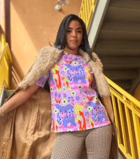 Image 2 of Oversize Tee in Cry Baby