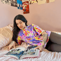 Image 3 of Oversize Tee in Cry Baby