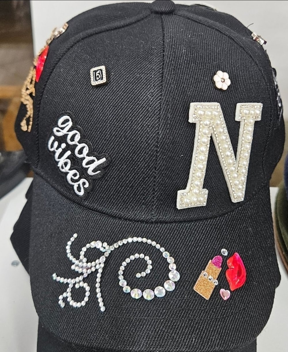 Image of Bling Thursdays... Bling and Patch a cap