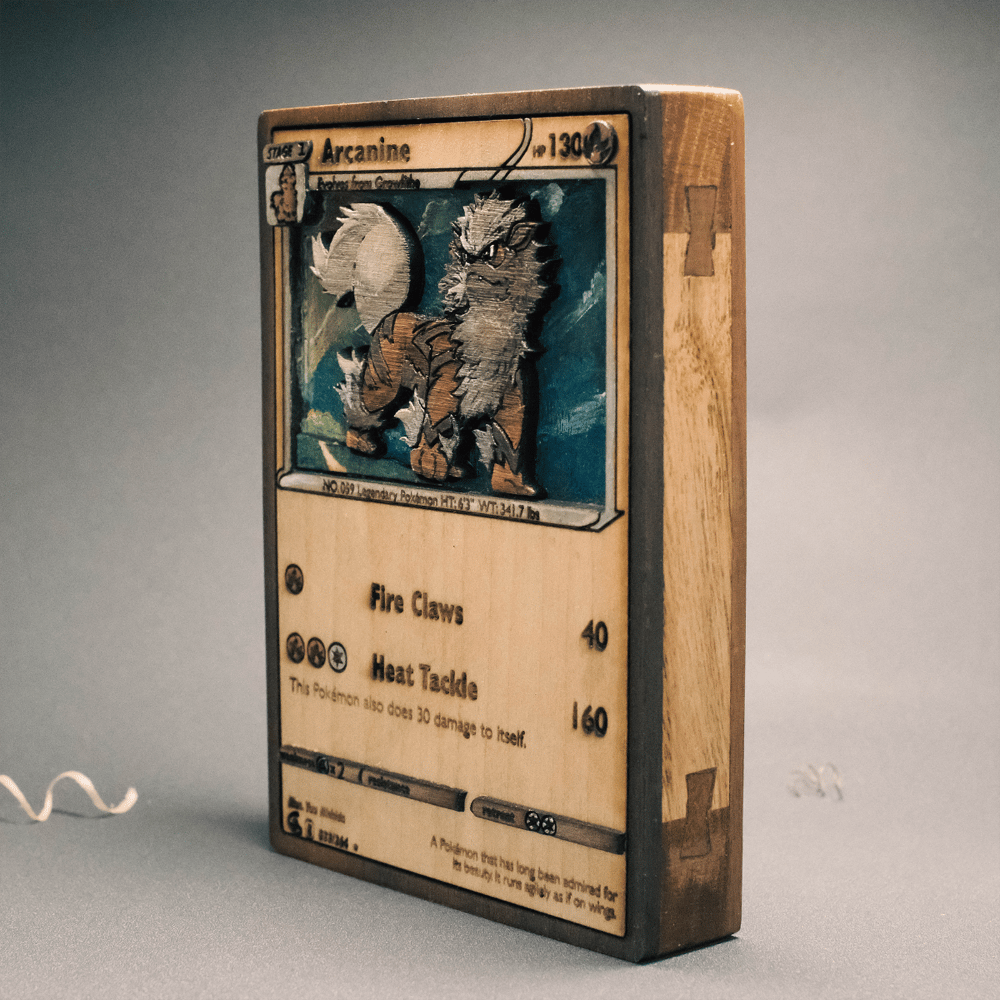 Image of Arcanine #033 (Rare Poing Fusion)