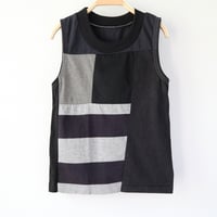 Image 3 of gray black size 8/10 mix all gender tee top shirt boys girls kids child tshirt tank top sleeveless