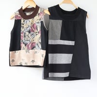 Image 4 of gray black size 8/10 mix all gender tee top shirt boys girls kids child tshirt tank top sleeveless