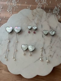 Image 2 of Pearly Heart Plug Custom (Silver)