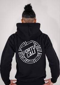 Image 2 of P BLOCK ZIP-UP HOODIE