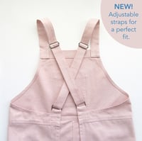 Image 14 of Split Leg Canvas Apron for Potters/Makers, Crossback. Dusty Green No4:5