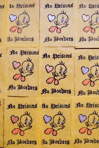 Image 4 of TWEETY BLOCK PRINT