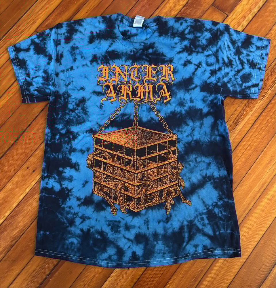 Image of BLUE SEERUS TIE-DYE TEE