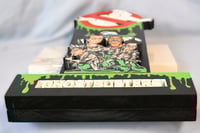 Image 6 of Ghostbusters Hand Crafted 3D Wooden Diorama Cartooning Wall Décor