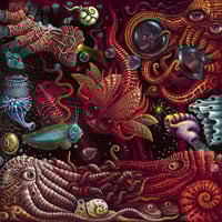 Image 2 of CRUSTACEAPODS • CUSTOM TAPESTRY • 62 x 62 Inches! 