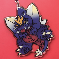 Image 1 of Space Bastard Scruff Keychain