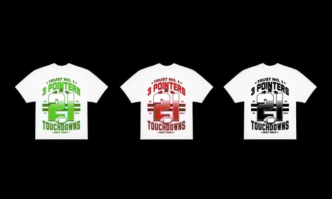 3 PTS X Touchdowns Shirt